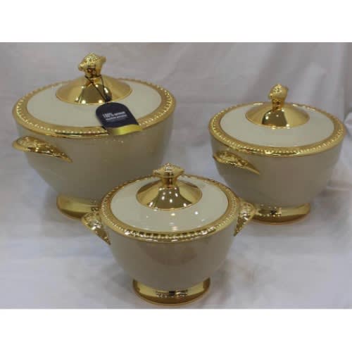Royal Style Insulated Hot Pot 3 Set