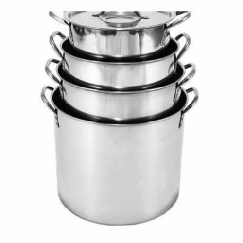 Stainless Steel Stock Pot Set - 4 Pieces