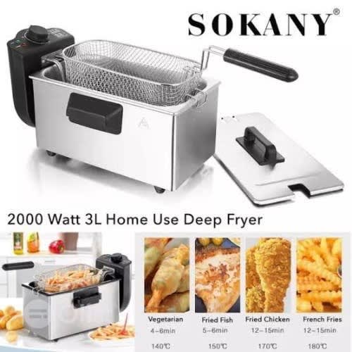 3l Deep Fryer With Timer - 2000w
