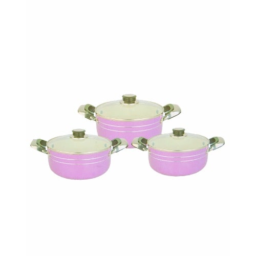 Set of 3 Cookware Pots