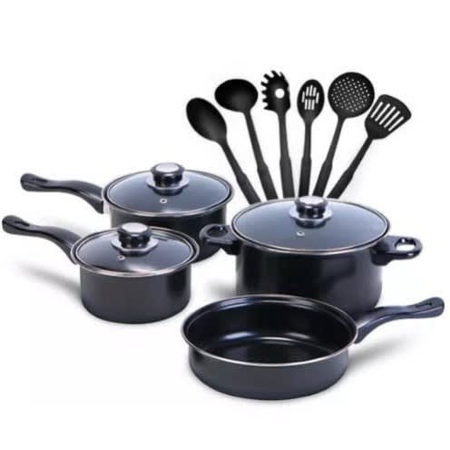 13 Pieces Cookware Sets with 6pcs Non Stick-spoon