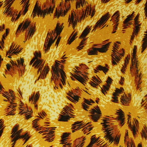 Ladies Leopard Print Ice Silk Blouse