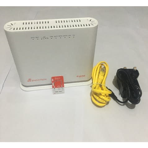 Airtel 4G LTE SmartBox Portable Router With 20Gig Data Sim