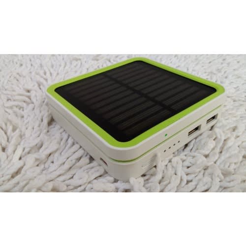Solar Mobile Power Bank - 6000mAh Battery