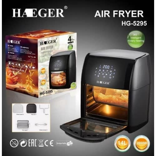 Haeger Multi-purpose Air Fryer - 2000W - 12L