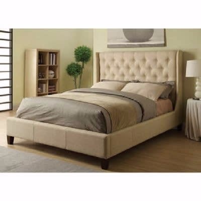 6X6 Designed Bed Frame-Brown