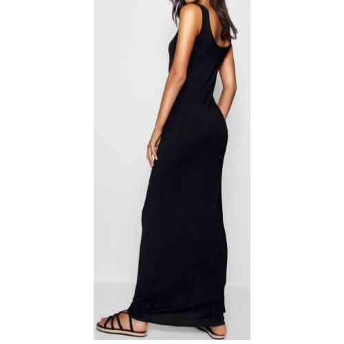 Ladies Maxi Dress - Black