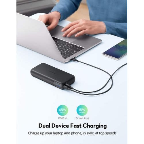 Pd 3.0 Usb C Power Bank  - 2 port Power Delivery - 20000mAh - 60W