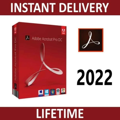 Acrobat Pro Dc 2022 Lifetime License For Windows