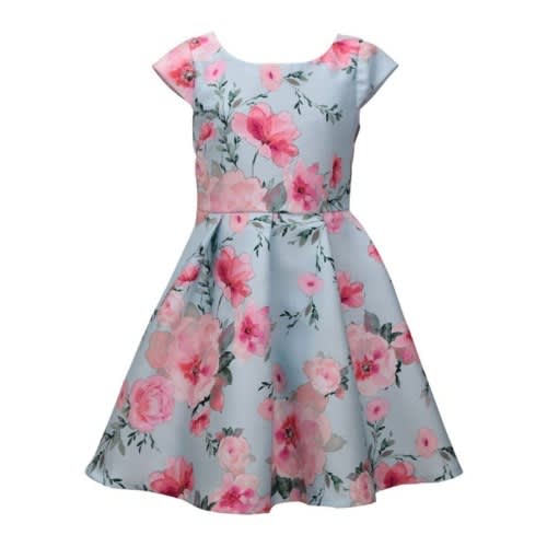 Girl's Floral Skater Dress