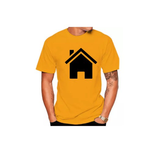 Foot Cotton T-shirts - White - Black - Yellow -Blue - 4pcs