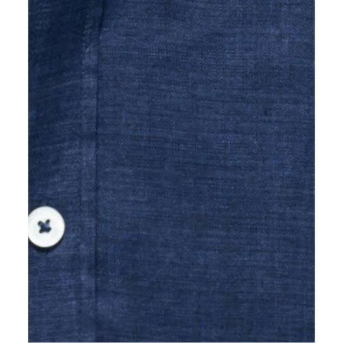 Men's Casual Long Sleeved Shirt - Blue