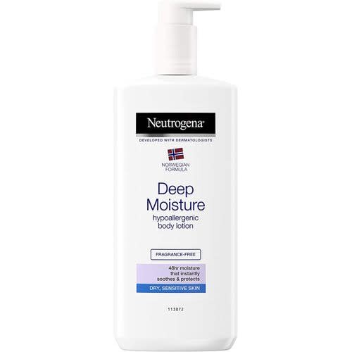 Deep Moisture Hypoallergenic Body Lotion 400ml For Sensitive Skin
