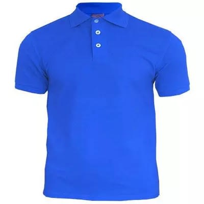 Plain Polo Shirt - Royal Blue