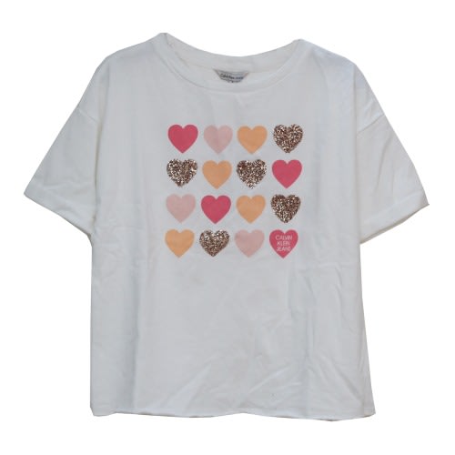 Love Design Girl's Top - White