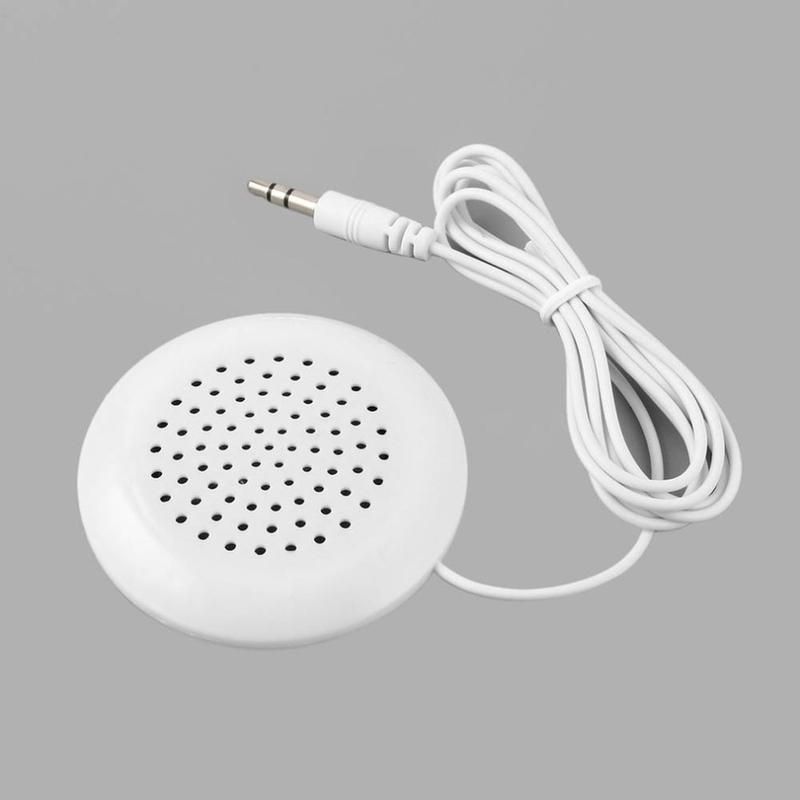 3.5mm Plug Mini Portable Stereo Pillow Speaker for MP3 MP4