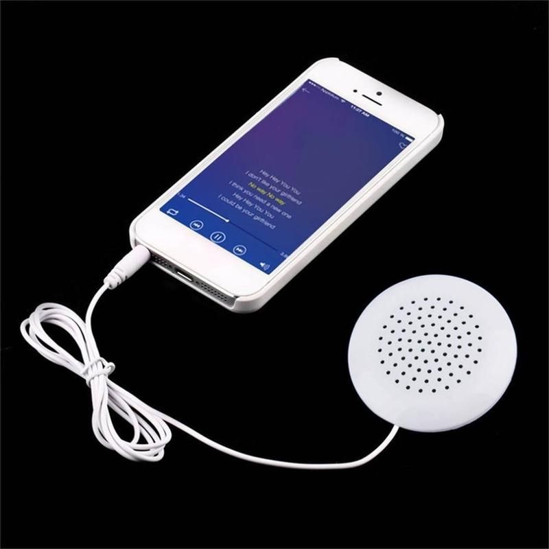3.5mm Plug Mini Portable Stereo Pillow Speaker for MP3 MP4