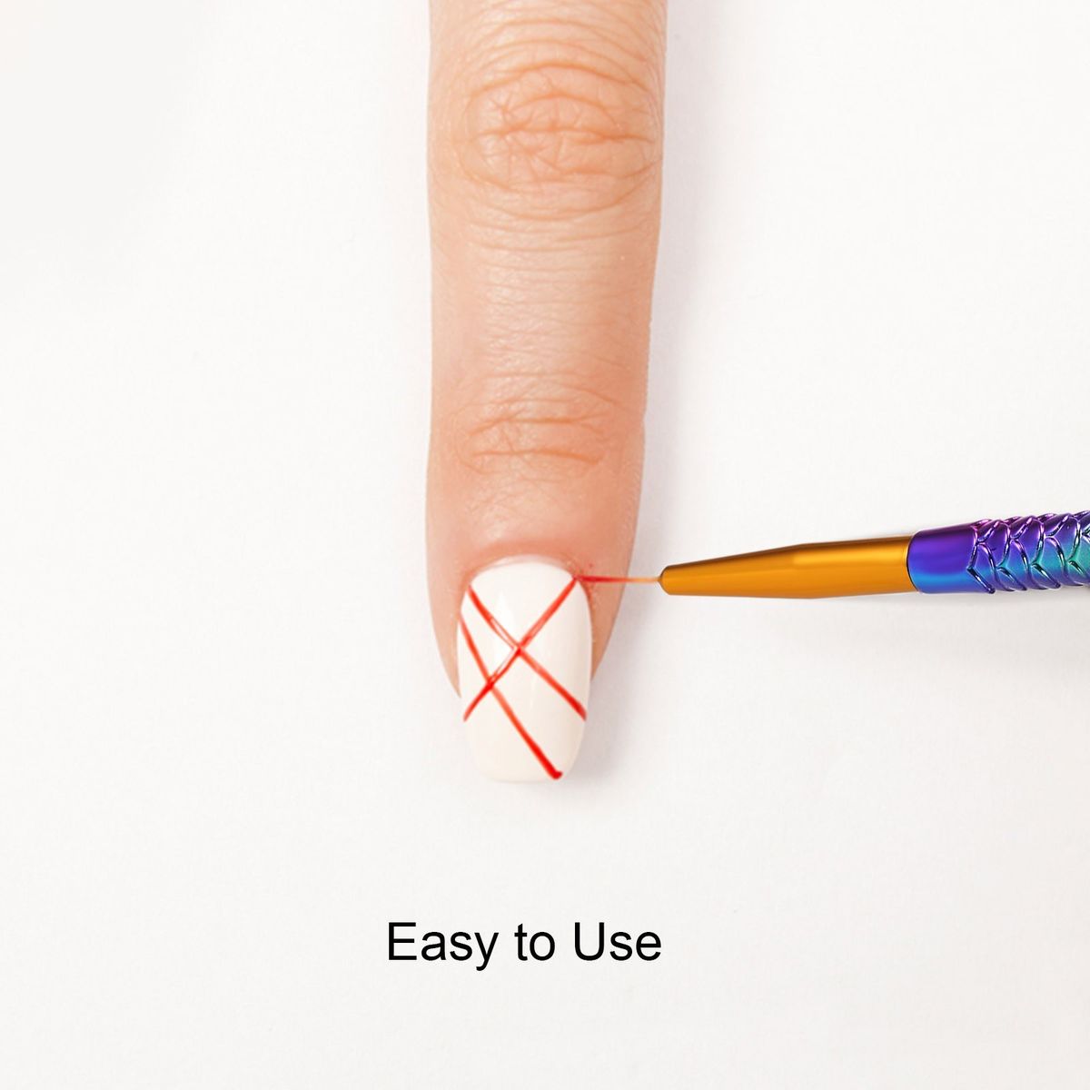 3pcs Nail Liner Pen Kit For Drawing Lines Details Stripes