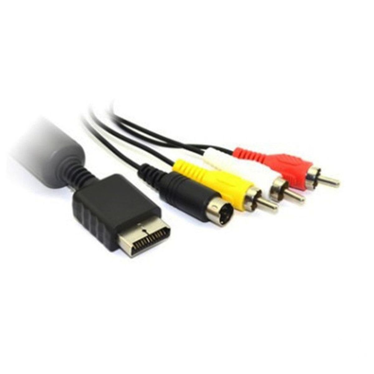 AV To RCA Cable For PS2 Male To Male Composite Video Cable Entertainment Accessories