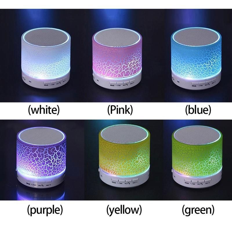 Mini Portable Wireless Bluetooth-compatible Speaker-Black