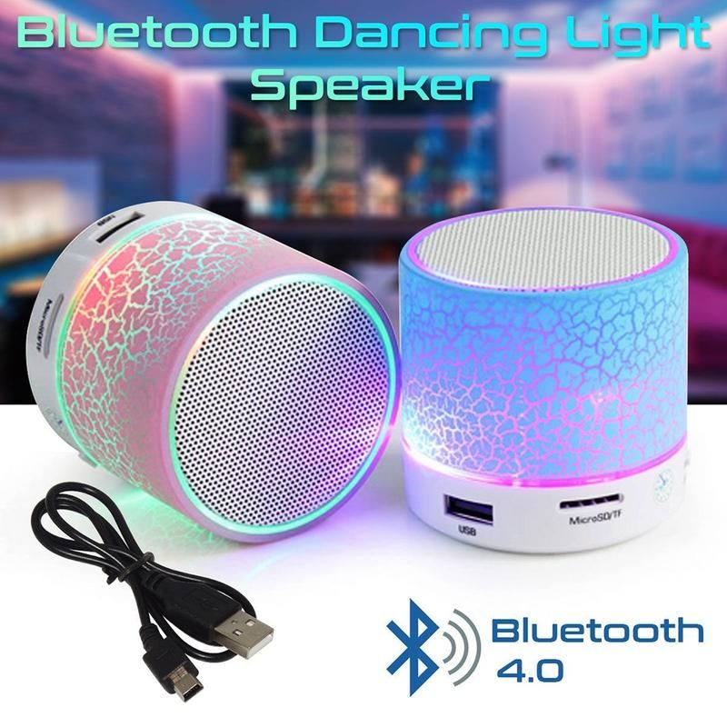 Mini Portable Wireless Bluetooth-compatible Speaker-Black