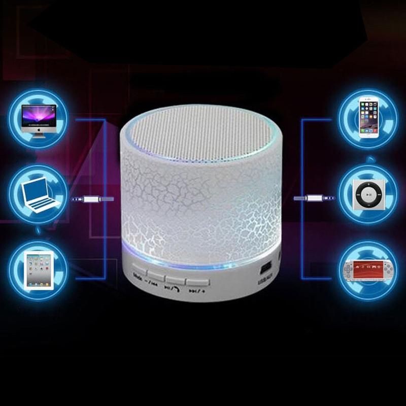 Mini Portable Wireless Bluetooth-compatible Speaker-Black