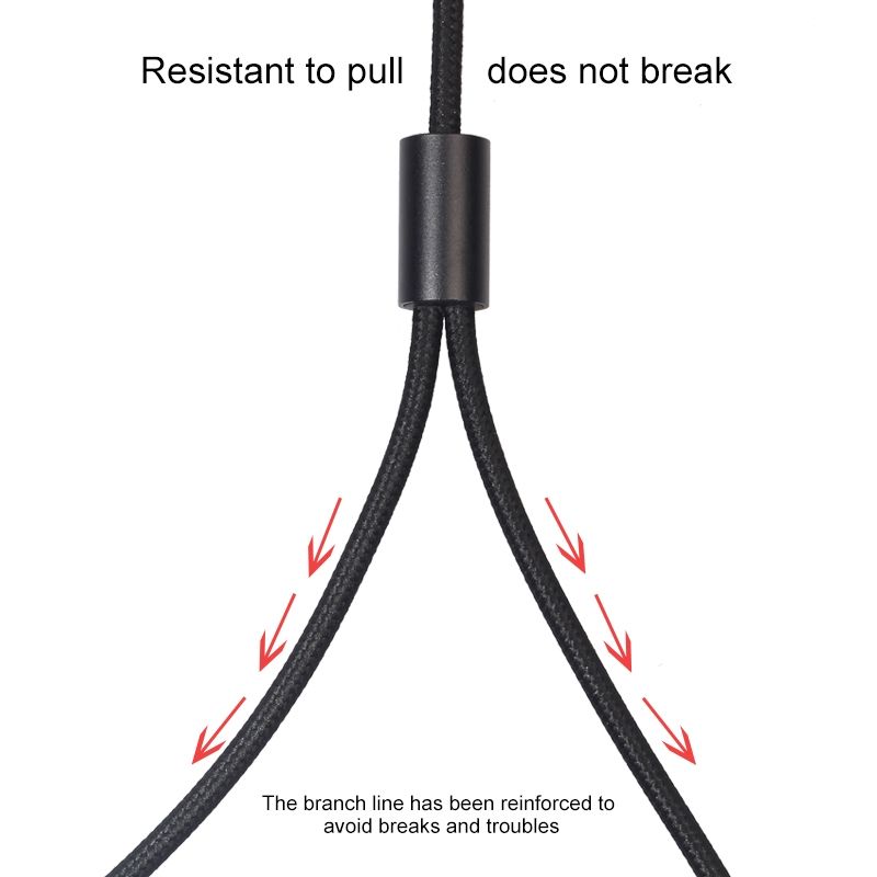 REXLIS 3635 3.5mm Male To Dual Audio Cable