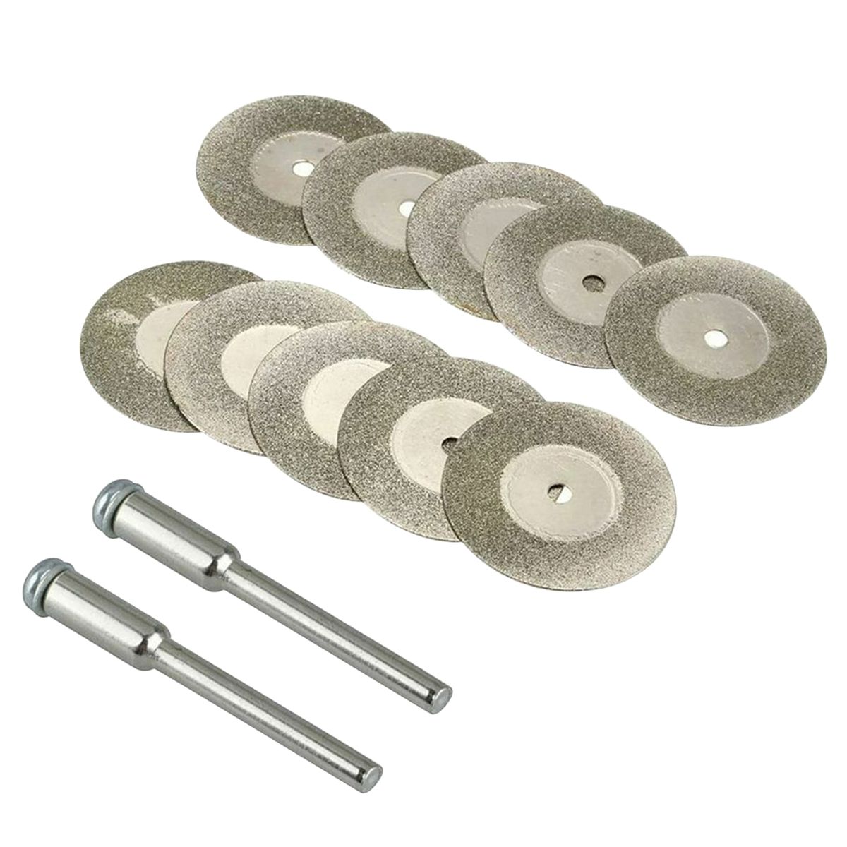 10pcs Diamond Cutting Wheel Sawing Bladings With 2