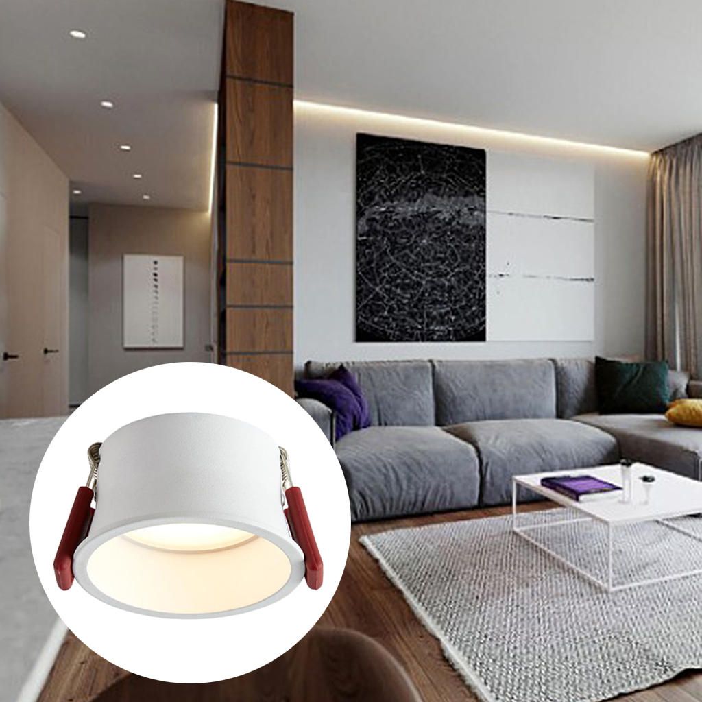 LED Light Ceiling Recessed Lighting Panel Downlight 12W 85mm 3000K