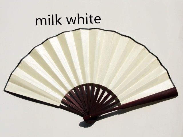 Hand Chinese DIY 13 Party Inch Programs Dance Fan Fan Big Folding Red Decorative Fan 10.6 Silk Wedding Adult Painting Show