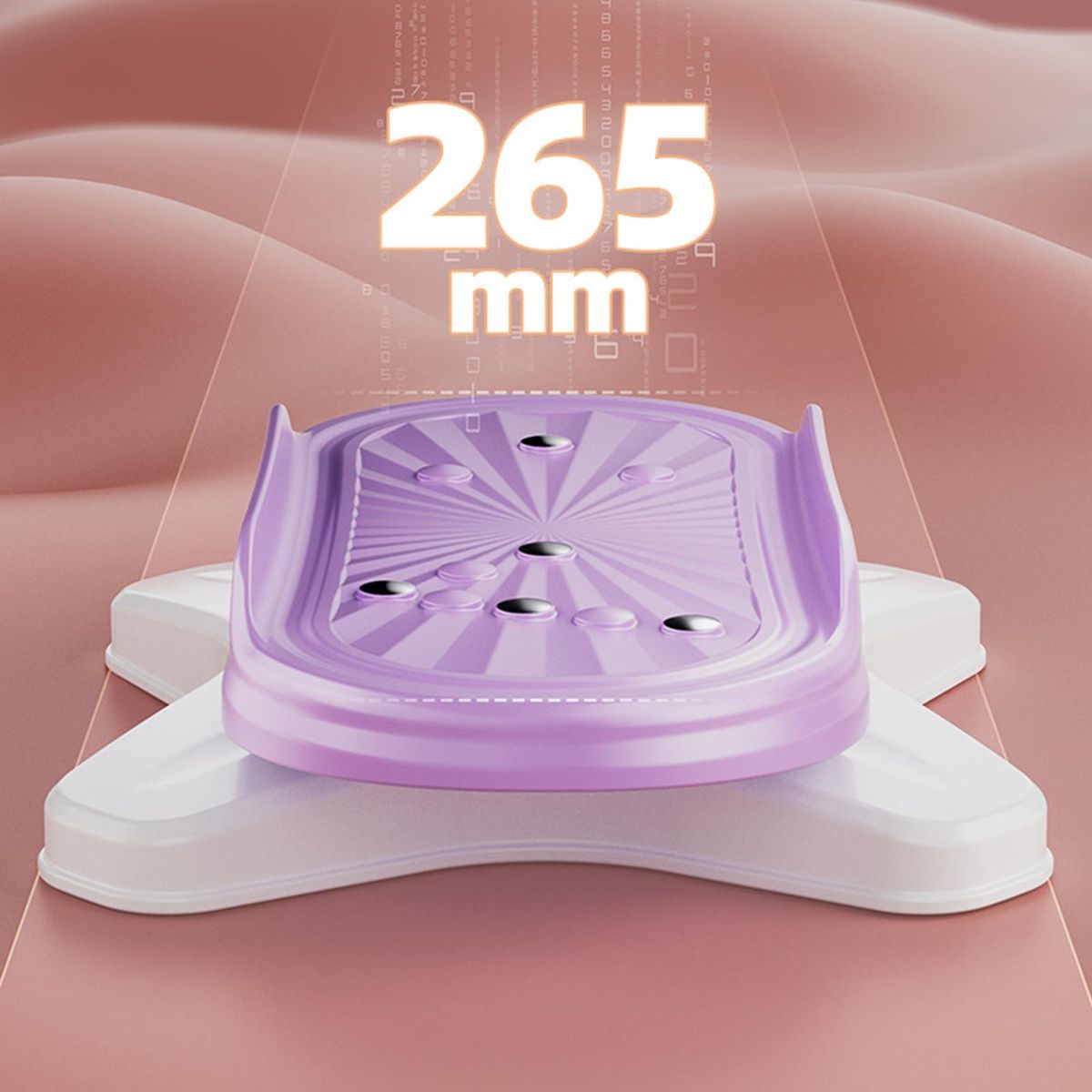Waist Trainer Corefit 2-in-1 Waist Twisting Disc Full Body Toning Ab Purple