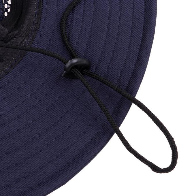 Bucket Hat   Solid Hunting  Outdoor   Wide Brim Sun Navy