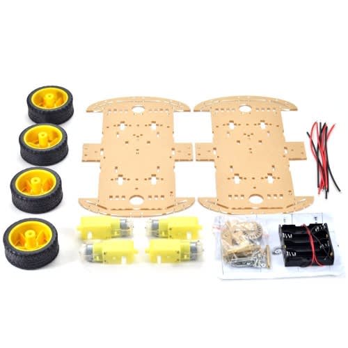 4wd Smart Robot Car Chassis Diy Kit