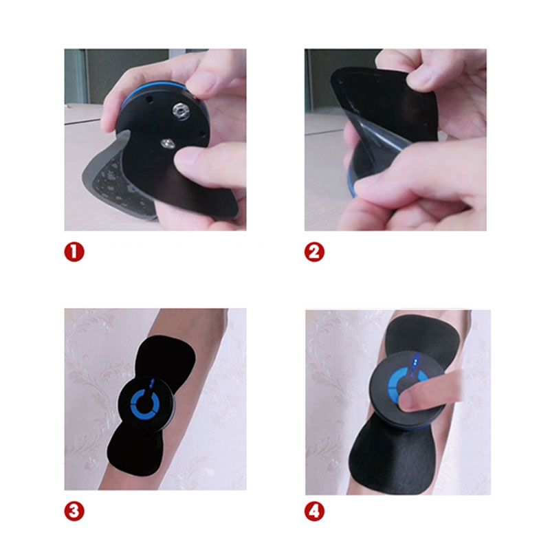 Portable Charging Massager Mini Massage Stickers Neck