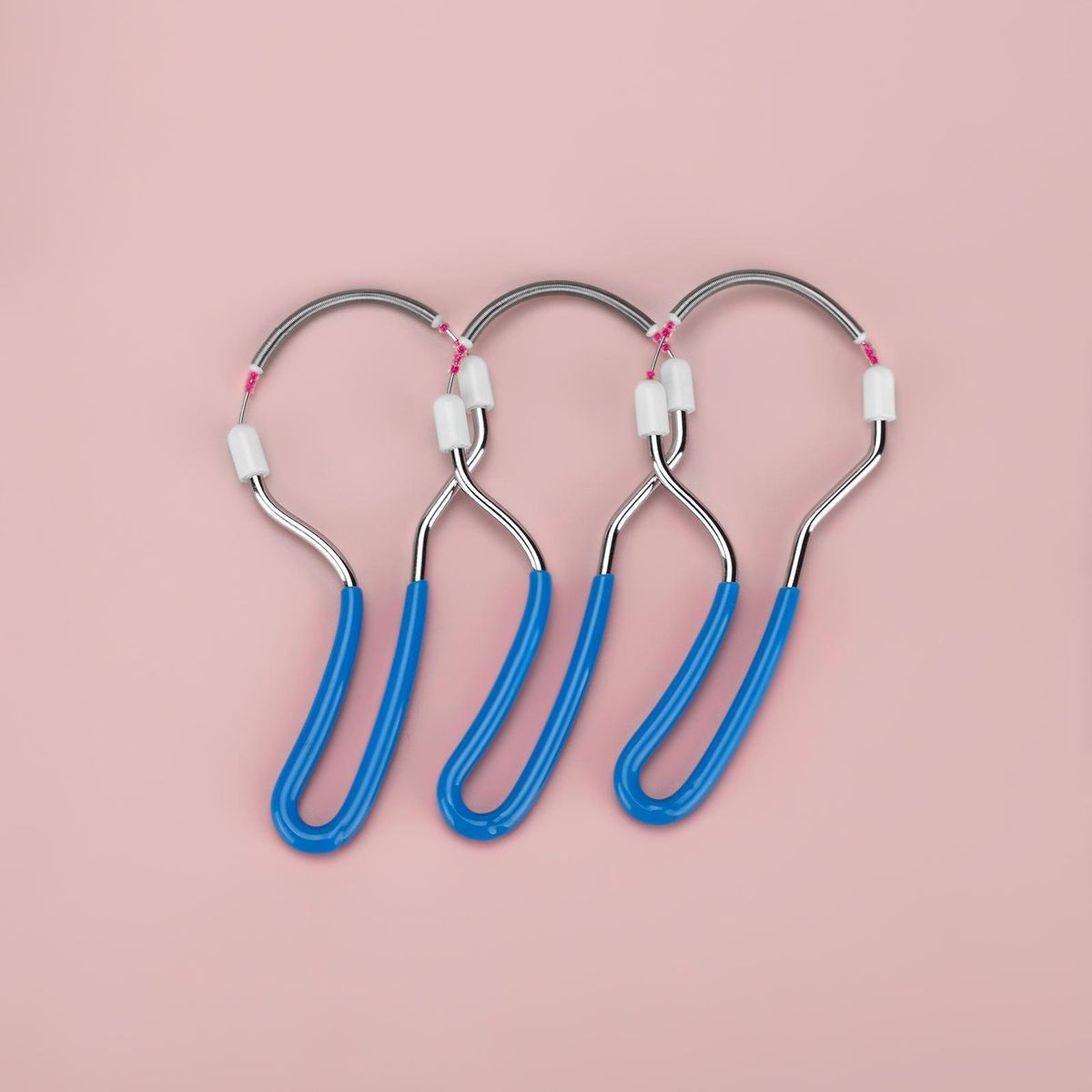 3PCS Spring Facial Hair Remover Eyebrow Face Epilator Portable Hair Removal Device ABS Resin Stainless Steel Spring Face Cosmetics Hair Shaving Tool