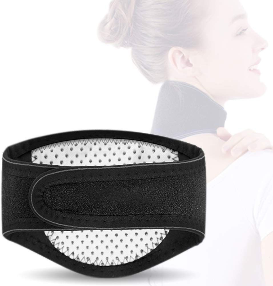 Heating Neck Brace Soft Cervical Support Collar Magnetic