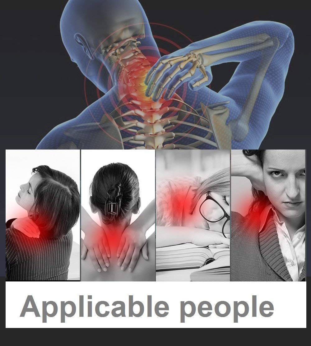 Heating Neck Brace Soft Cervical Support Collar Magnetic