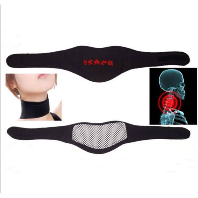 Heating Neck Brace Soft Cervical Support Collar Magnetic