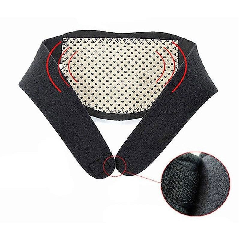Heating Neck Brace Soft Cervical Support Collar Magnetic