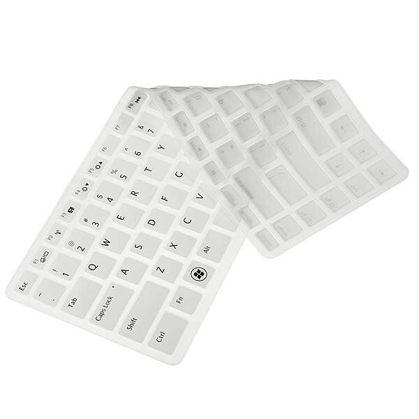 Keyboard Skin Cover Protector For DELL White White