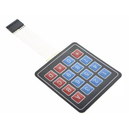 4x4 Matrix Membrane Keypad For Arduino 4x4 Matrix Keyboard