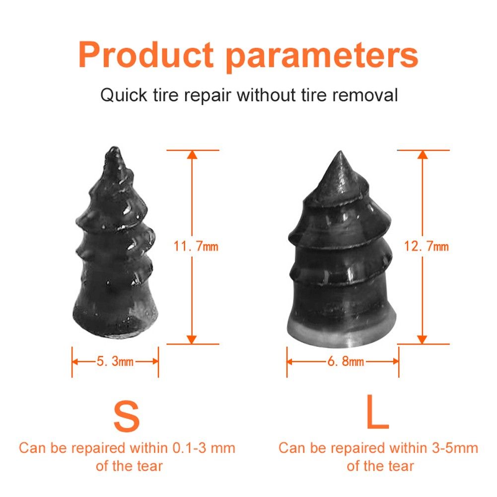 10pcs Repairing Nail For Car Trucks Motorcycle Scooter Bike