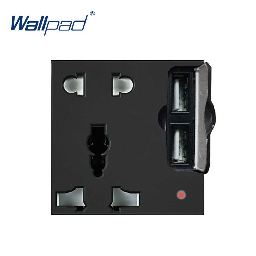 Function Luxury 5 USB Pin For Key Wallpad 2 Outlet Socket