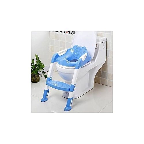 Kids Baby Foldable Toddler Potty Training Toilet Ladder