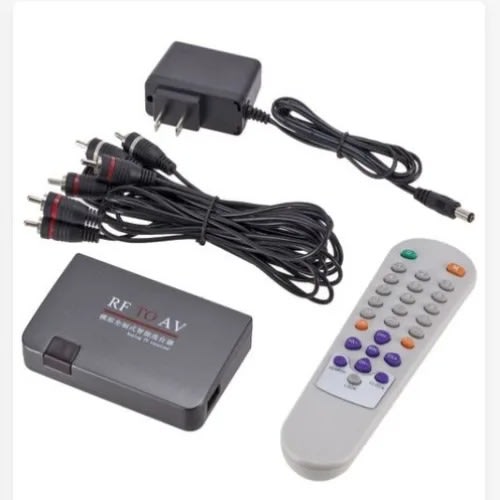 Rf To Av Converter With Home Use Remote Control