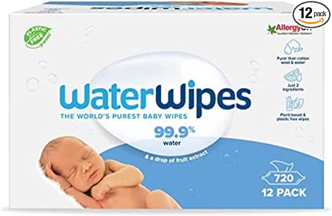 Sensitive Unscented Baby 99.9% Water Wipes, 720