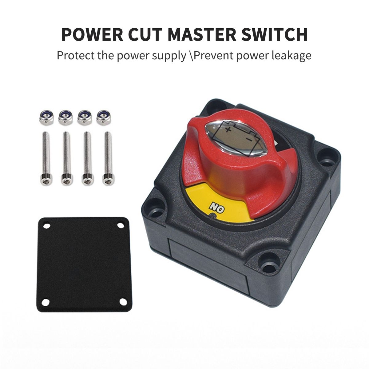 Car Battery Disconnect Switch, High Current Total Power