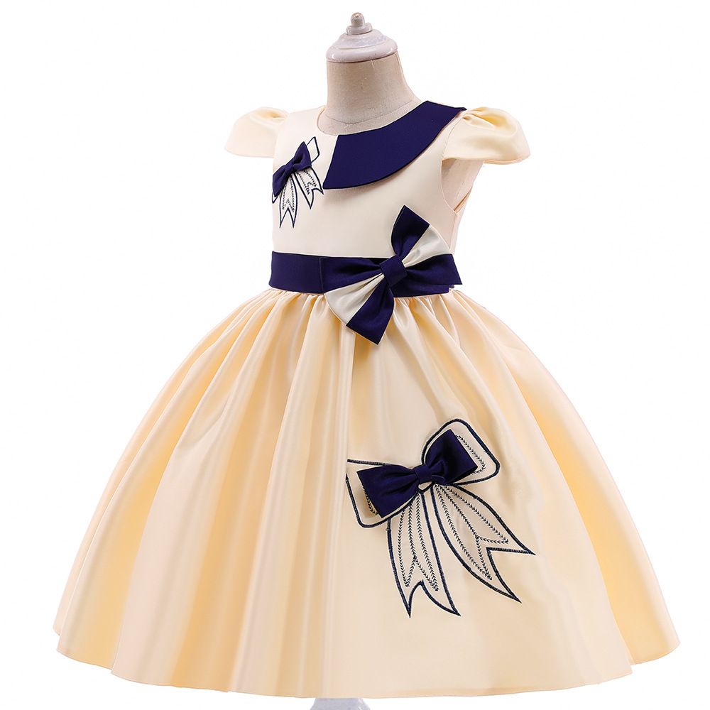 Girls'clothing Kids Children New Style Dinner Party Host Performance Princess Dress Ball Gown