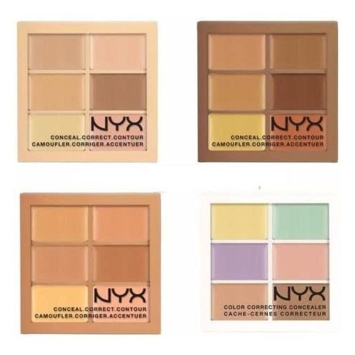 NYX Conceal Correct Contour Palette 3CP01 Light (0.05 Oz