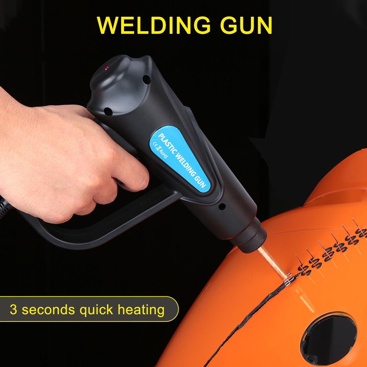 Professional  Plastic Welder Kit,Plastic Welding Machine Car Bumper Soldering Iron Staples Bumper Repair Car Tools Kit